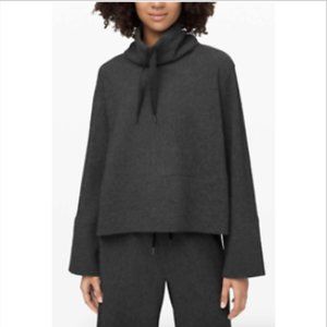 Lululemon Retreat Yourself Pullover Heathered Gray